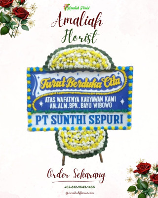 Papan Bunga Duka di Pangenan