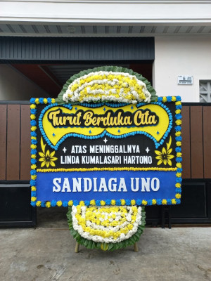 Papan Bunga Duka di Pangenan